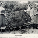 Gartenarbeit um 1900 Kompost