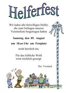 Helferfest 2017